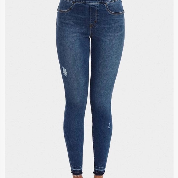 Spanx distressed skinny jeans - Picture 3 of 6